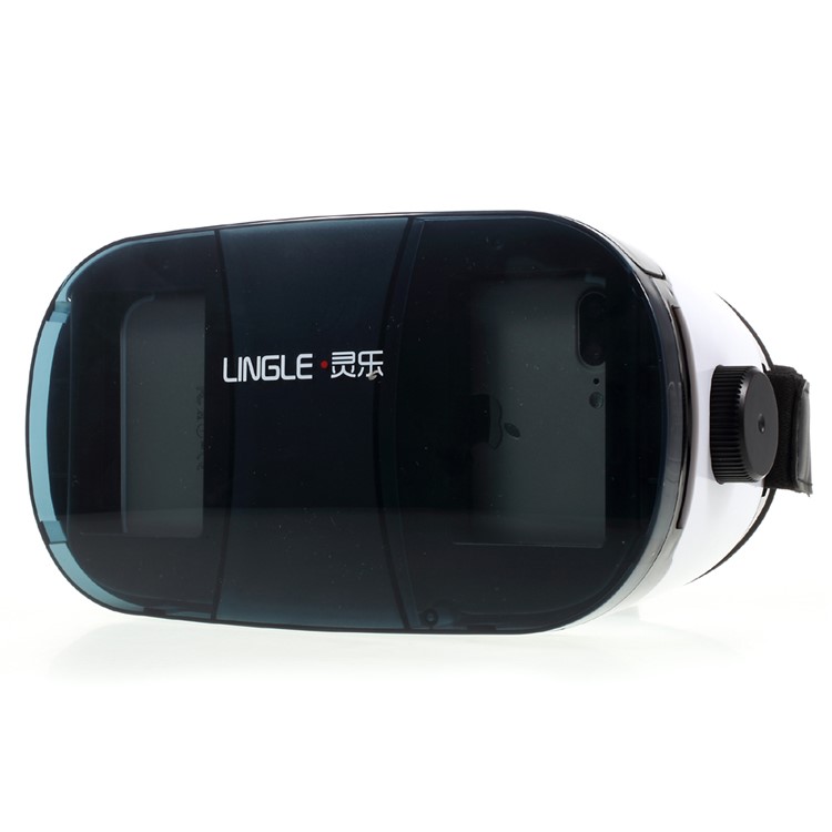 LINGLE 3D VR Virtual Reality Glasses Box for iPhone 7 Plus / Galaxy S7-9