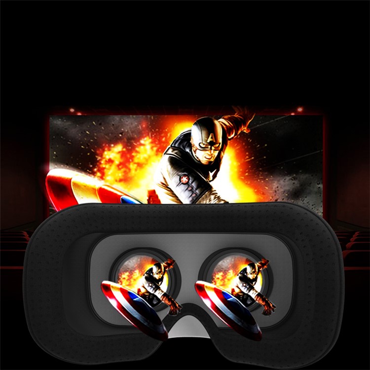 VR SHINECON 3D VR BOX Virtual Reality Glasses for iPhone Samsung-10