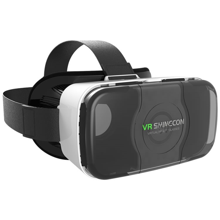 VR SHINECON 3D VR BOX Virtual Reality Glasses for iPhone Samsung-5