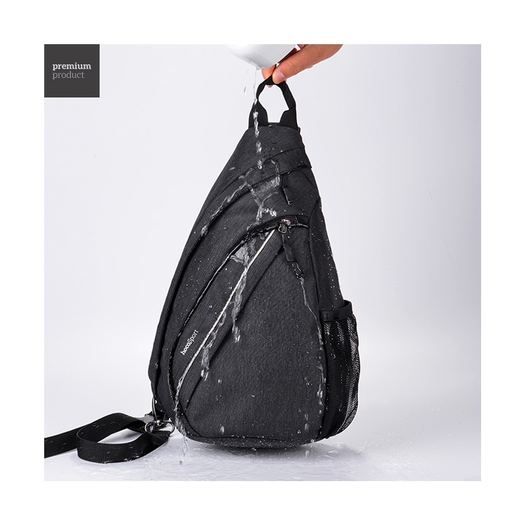 HOCO HS9 Laptop Bag Sling Bag Shoulder Backpack - Black-3