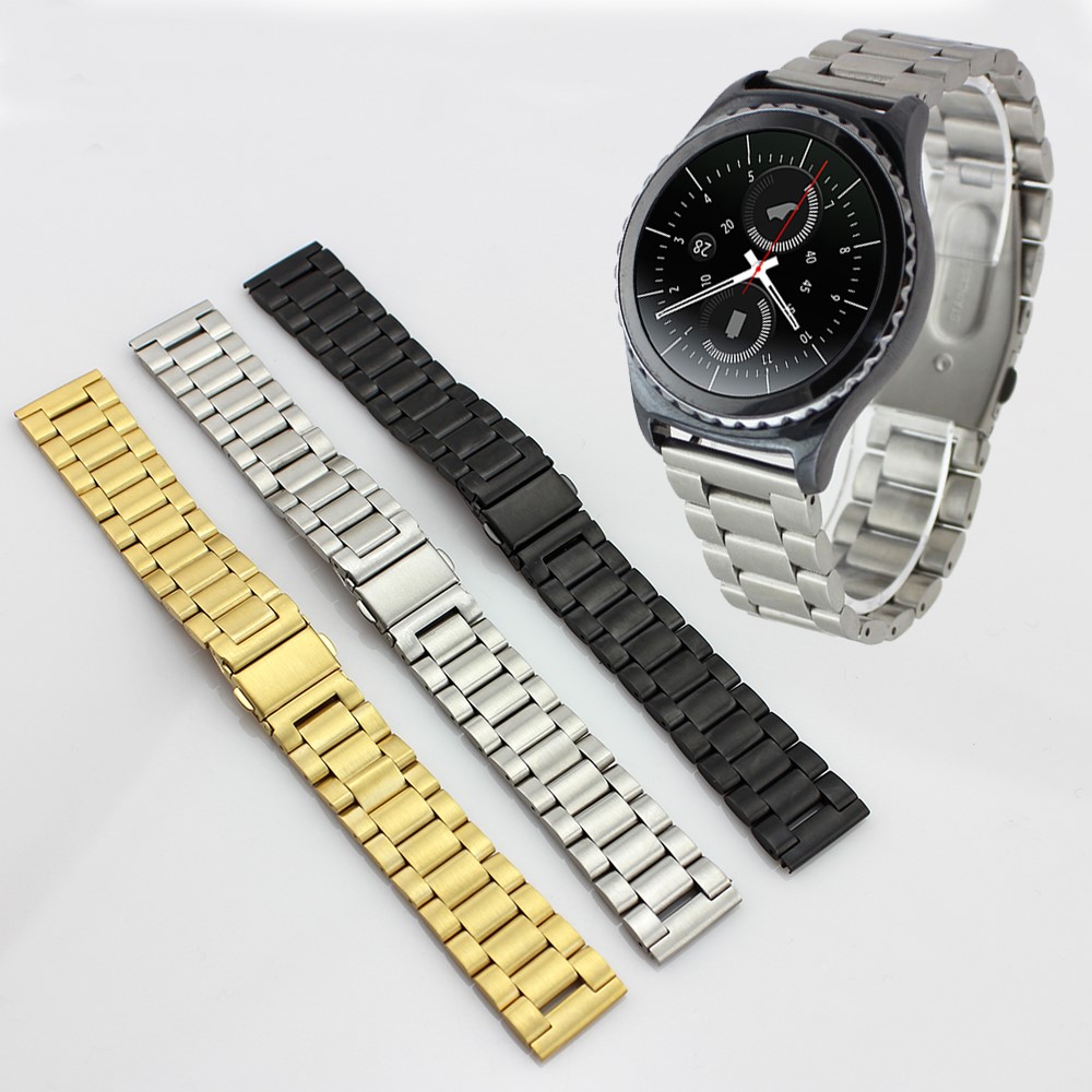 Stainless Steel Watch Band Strap for Samsung Gear S3 Frontier / S3 Classic - Silver Color-6