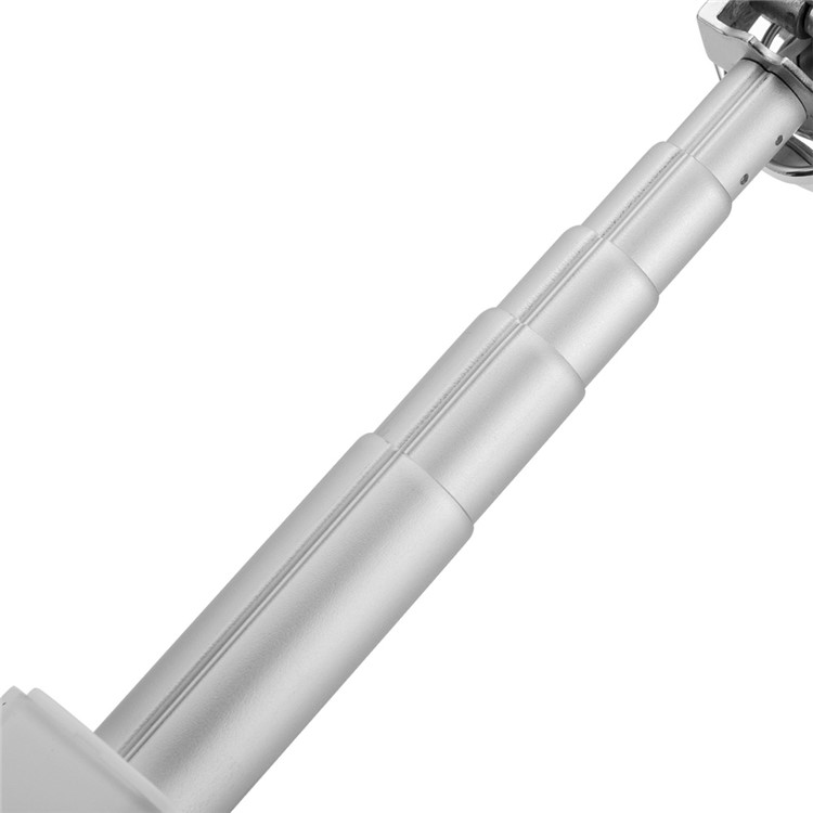 S1 Mini Lipstick Wired Monopod Extendable Selfie Stick for iPhone 6s/Huawei nova Etc - Silver Color-10