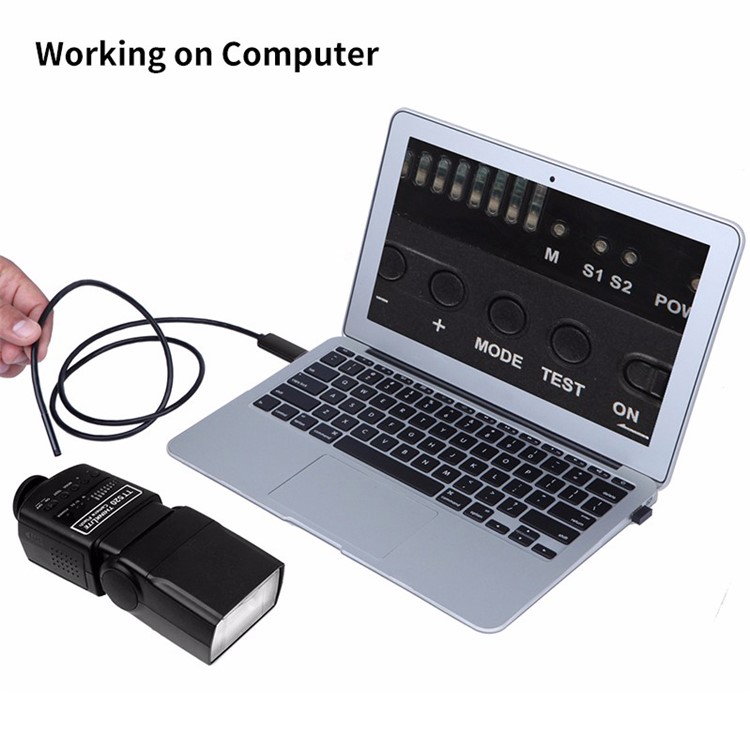 AN99 2M 8mm 6-LED 2.0MP HD 720P Android PC USB Waterproof Endoscope Inspection Video Camera - Black-4