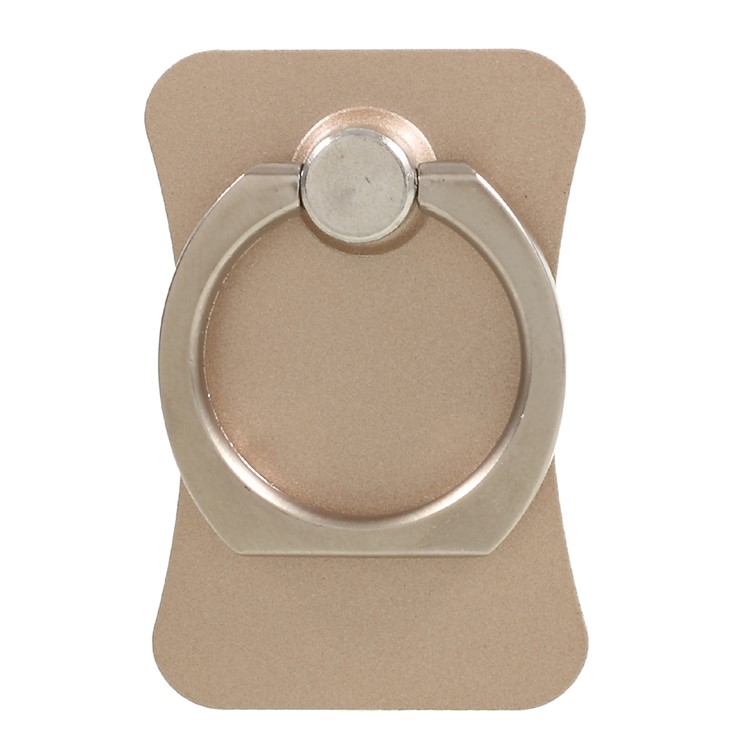 CMZWT Metal Finger Ring Grip Stand 360-Degree Rotation for Cellphone Tablet - Gold Color-2