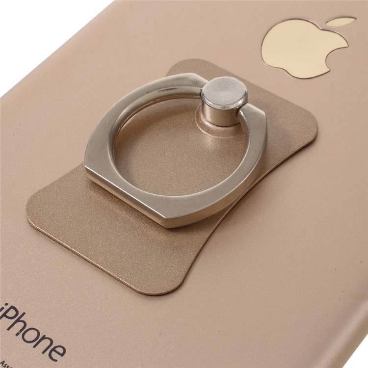CMZWT Metal Finger Ring Grip Stand 360-Degree Rotation for Cellphone Tablet - Gold Color-7