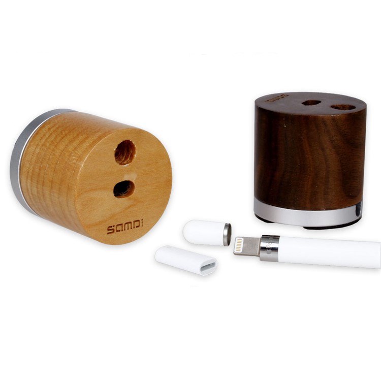 SAMDI Apple Pencil Stand Charger Dock Holder for Apple iPad Pro Pencil - White Birch-6