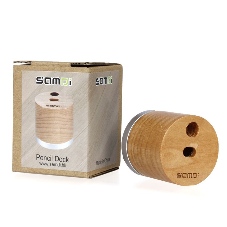 SAMDI Apple Pencil Stand Charger Dock Holder for Apple iPad Pro Pencil - White Birch-7