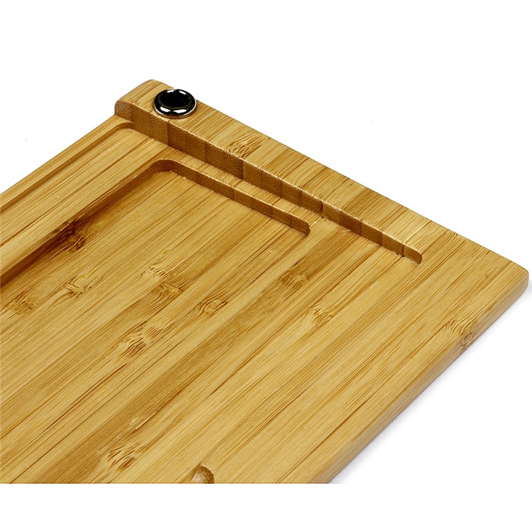 SAMDI Wooden Keyboard Tray Holder for Apple iMac Bluetooth Keyboard 2 Generation - Bamboo-6