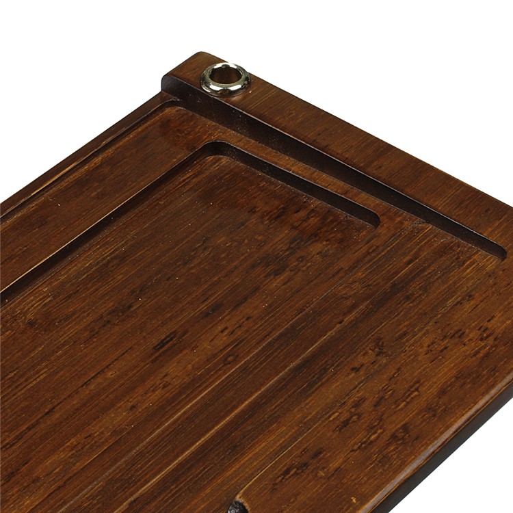 SAMDI Wooden Keyboard Tray Stand for Apple iMac Bluetooth Keyboard 2 Generation - Walnut Wood-6