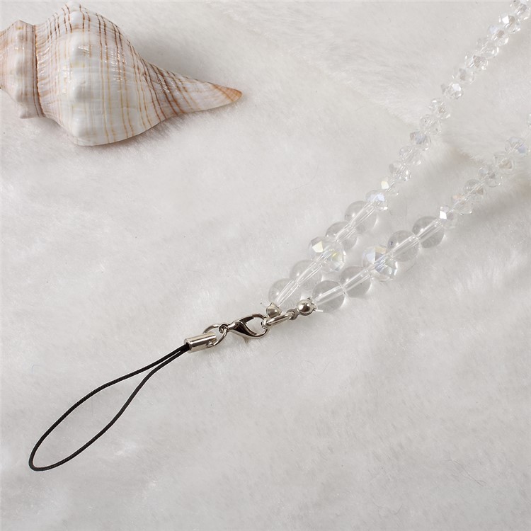 Detachable Long Lanyard Neck Strap for Cellphone Camera - Transparent-4