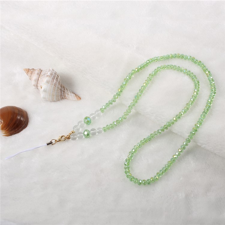 Translucent Universal Detachable Long Neck Strap Lanyard for Cellphone Camera - Green-1