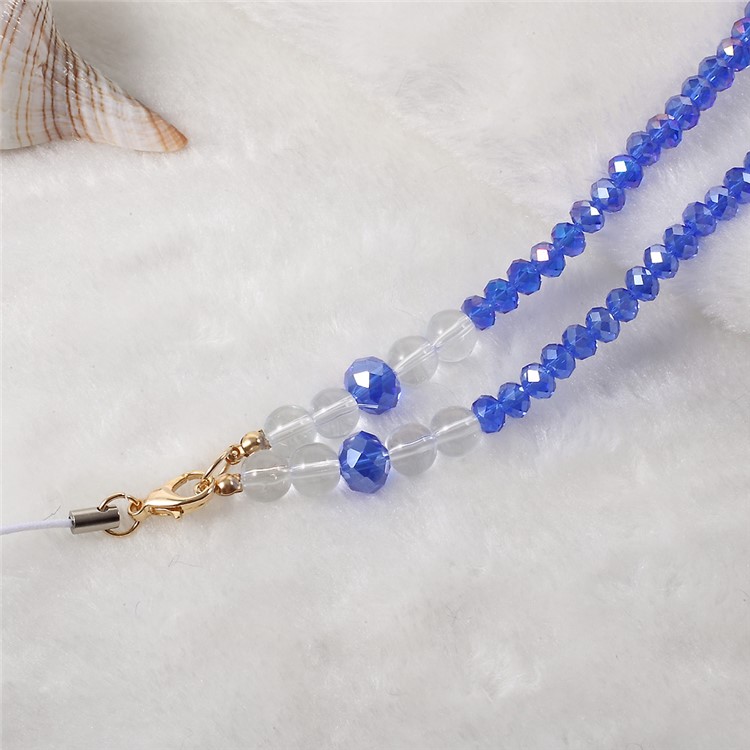 Universal Long Lanyard Neck Strap for Cellphone Camera - Blue-3