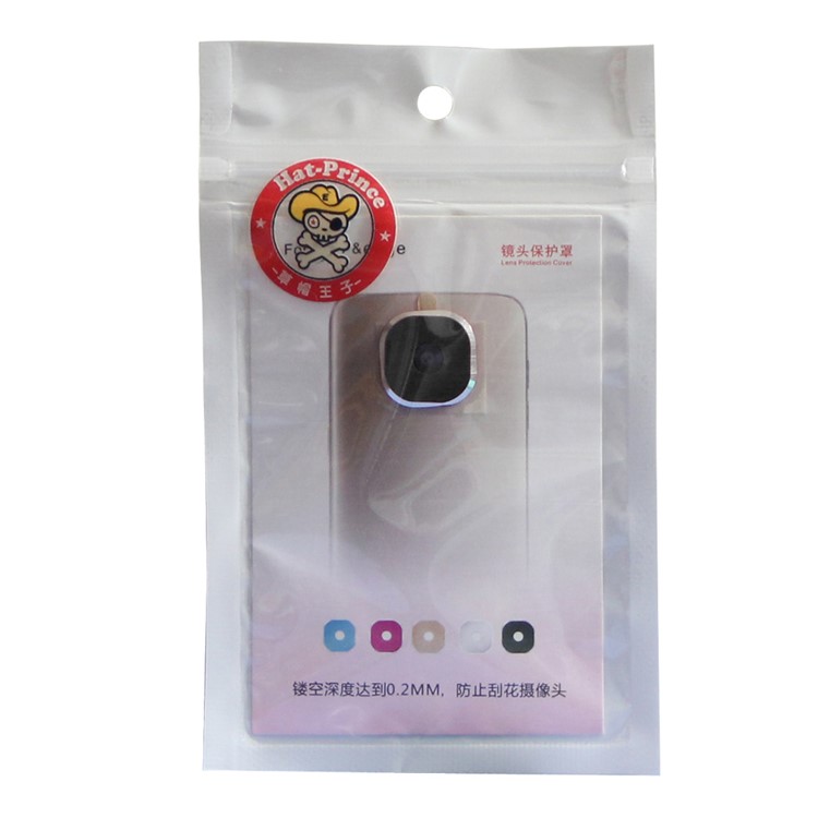 HAT PRINCE for Samsung Galaxy S7 / S7 edge Rear Camera Lens Cover Protector - Black-6