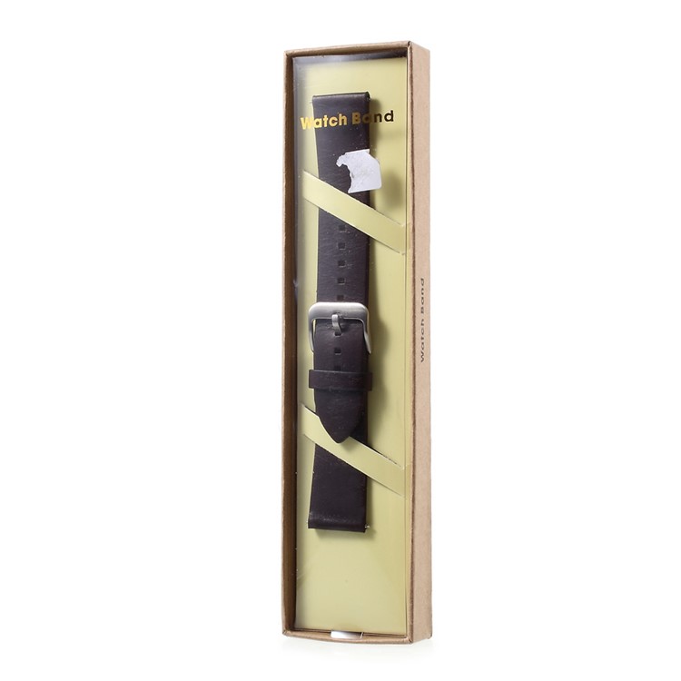 Breathable Genuine Leather Watch Band Bracelet for Samsung Gear S3 Frontier / S3 Classic - Black-6