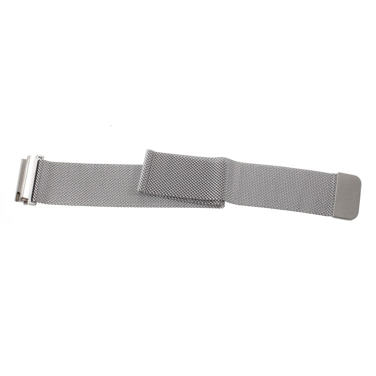 Mesh Magnetic Milanese Watch Strap for Samsung Gear S3 Classic / Frontier - Silver Color-3