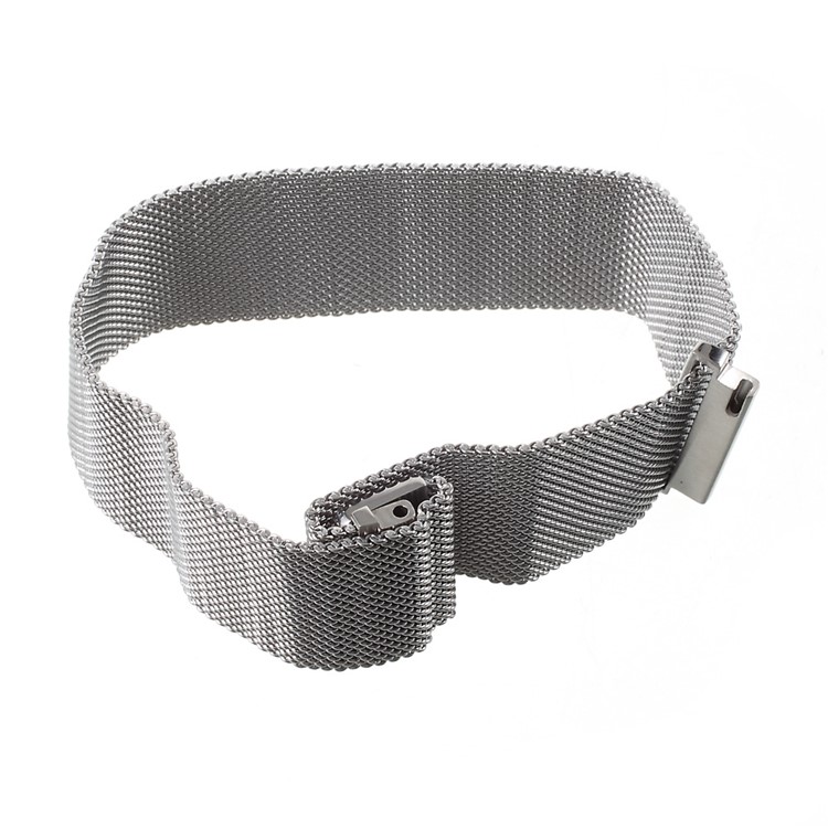 Mesh Magnetic Milanese Watch Strap for Samsung Gear S3 Classic / Frontier - Silver Color-6