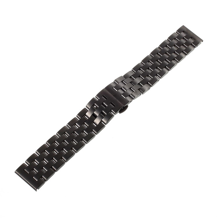 Stainless Steel Watch Band Wrist Strap for Samsung Gear S3 Frontier / S3 Classic - Black-1