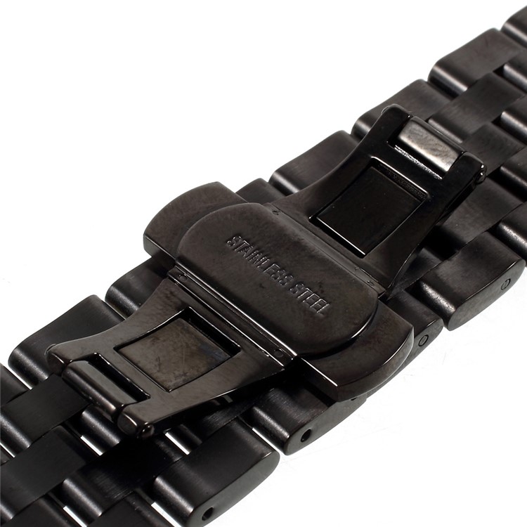 Stainless Steel Watch Band Wrist Strap for Samsung Gear S3 Frontier / S3 Classic - Black-7