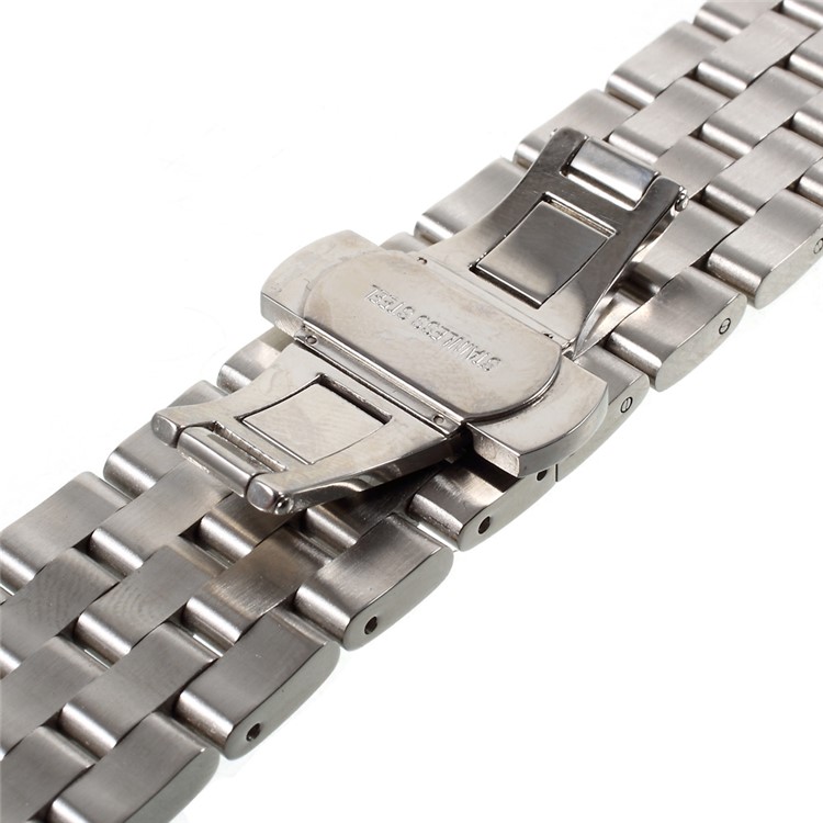 Stainless Steel Watch Band Wrist Bracelet for Samsung Gear S3 Frontier / S3 Classic - Silver Color-7