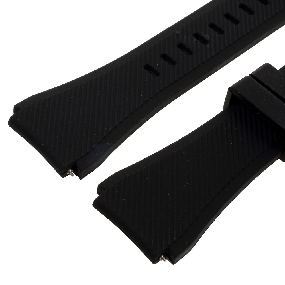 Sport Silicone Watch Band for Samsung Gear S3 Classic / Frontier - Black-2