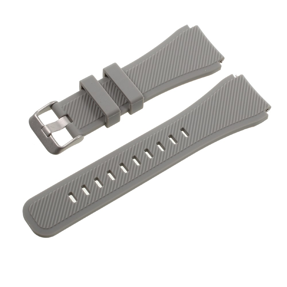 Sports Silicone Watchband for Samsung Gear S3 Classic / Frontier - Grey-1