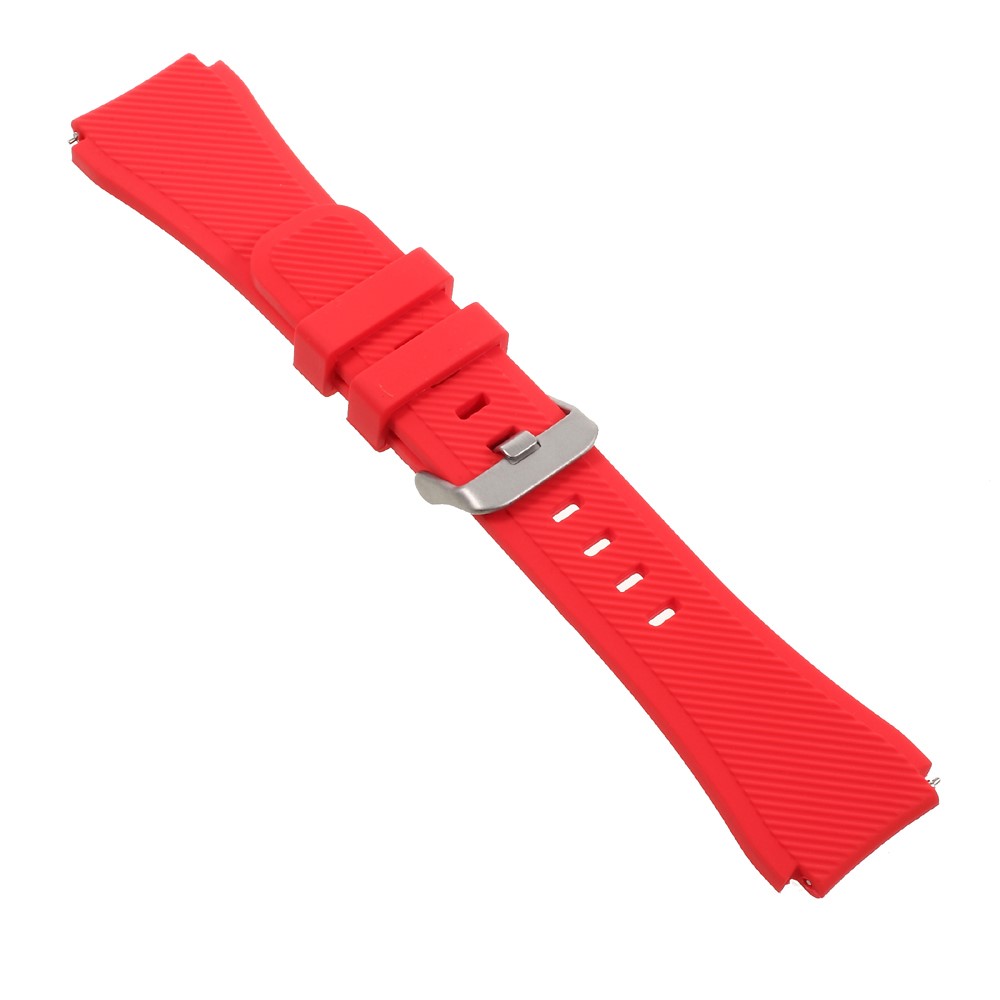 Soft Silicone Watch Band Strap for Samsung Gear S3 Classic / Frontier - Red-4