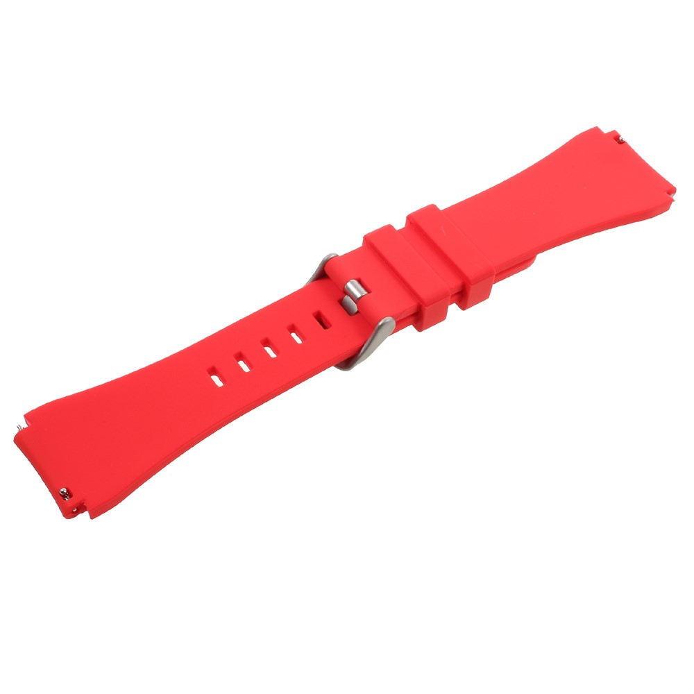 Soft Silicone Watch Band Strap for Samsung Gear S3 Classic / Frontier - Red-5