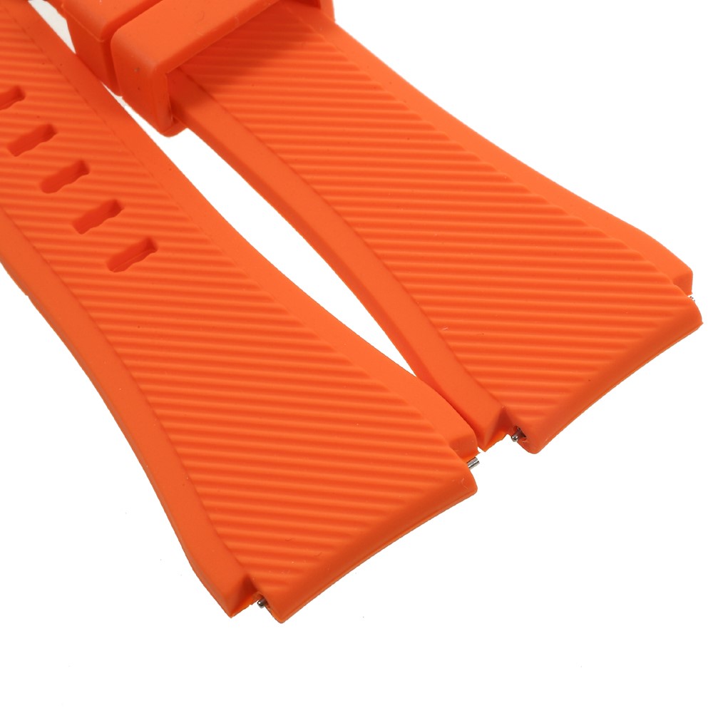 Silicone Watch Strap Watchband for Samsung Gear S3 Classic / Frontier - Orange-2