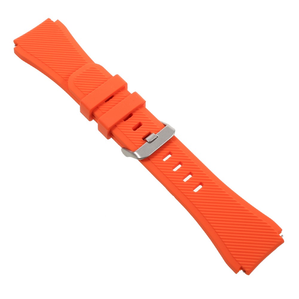 Silicone Watch Strap Watchband for Samsung Gear S3 Classic / Frontier - Orange-4