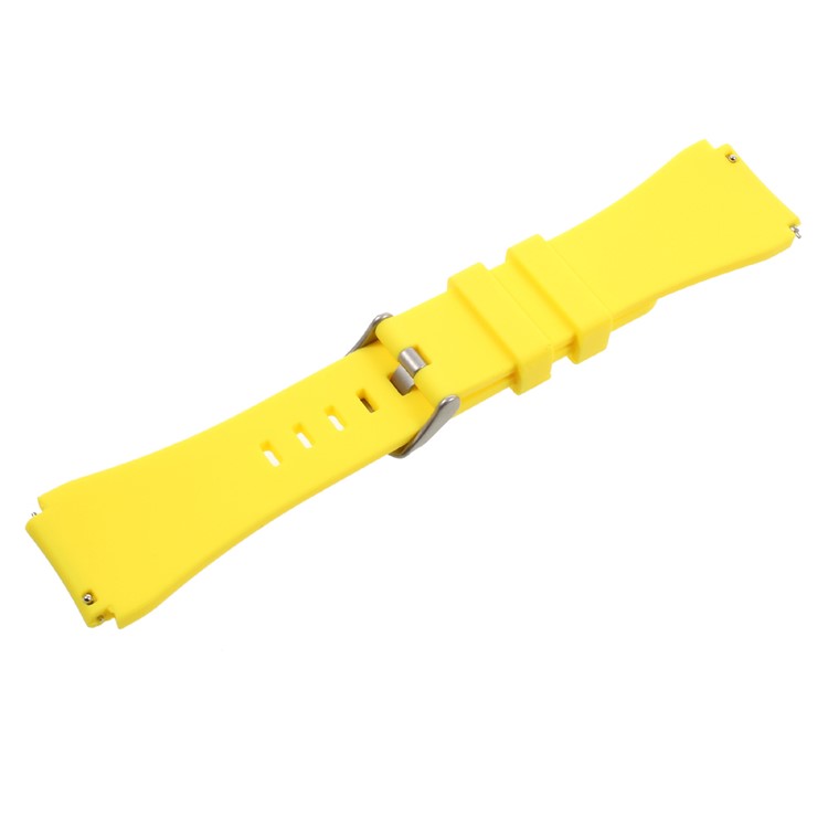Watch Band Soft Silicone Strap for Samsung Gear S3 Classic / Frontier - Yellow-5