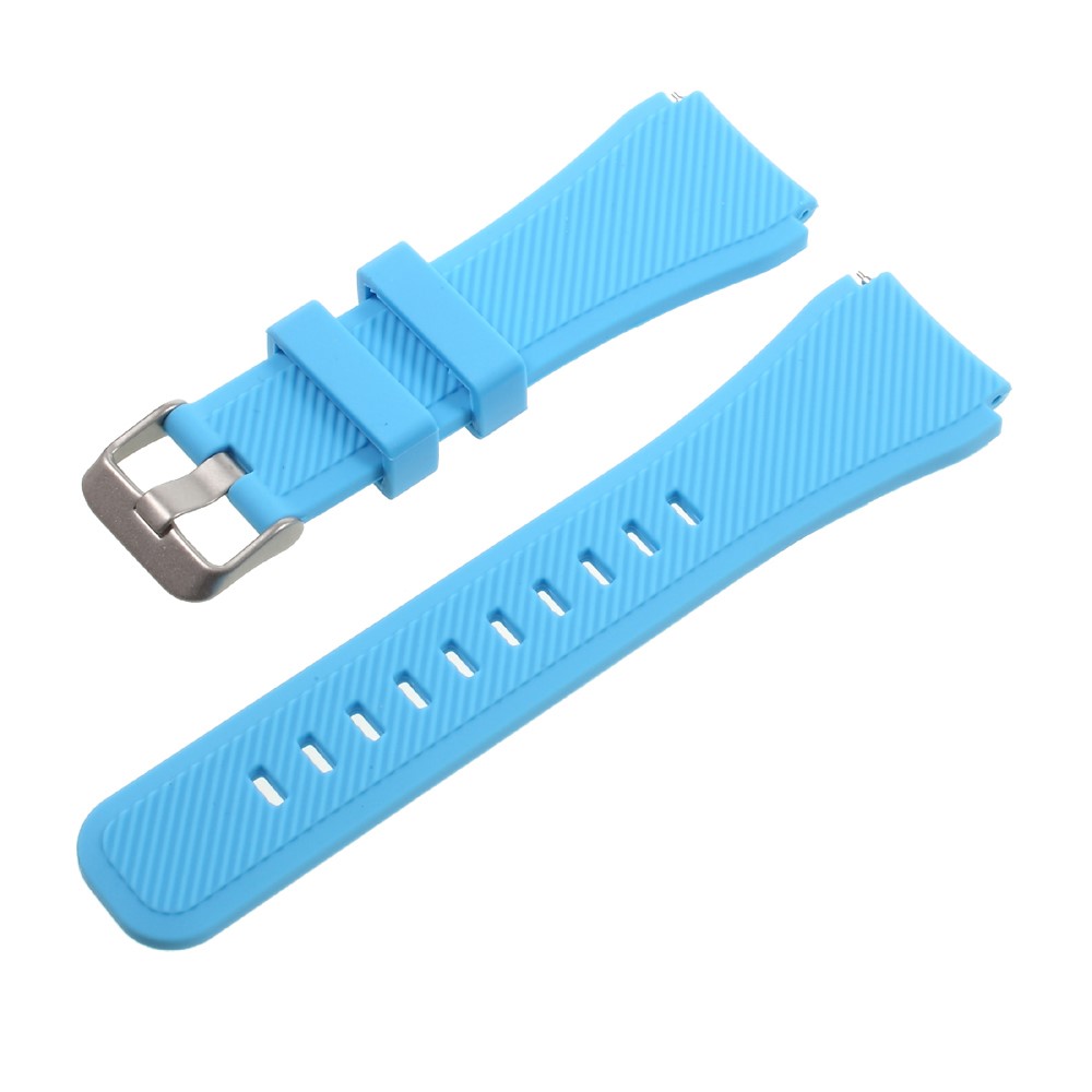Soft Silicone Wrist Watch Strap for Samsung Gear S3 Classic / Frontier - Baby Blue-1
