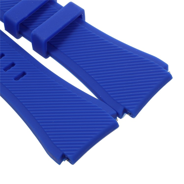 Silicone Soft Wrist Watchband for Samsung Gear S3 Classic / Frontier - Dark Blue-2