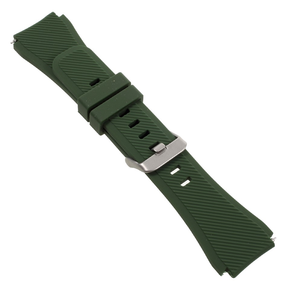 Wrist Watch Band Silicone Strap for Samsung Gear S3 Classic / Frontier - Army Green-4
