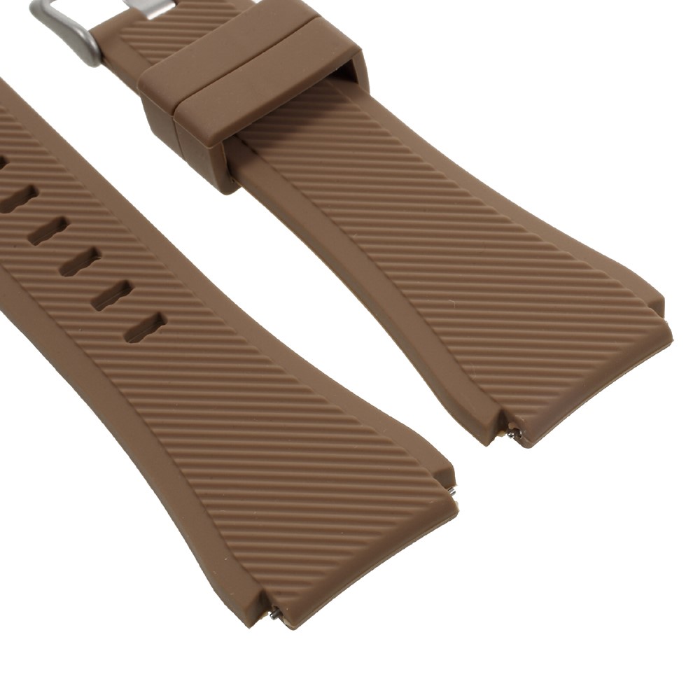 Sports Silicone Bracelet Watch Band for Samsung Gear S3 Classic / Frontier - Brown-2