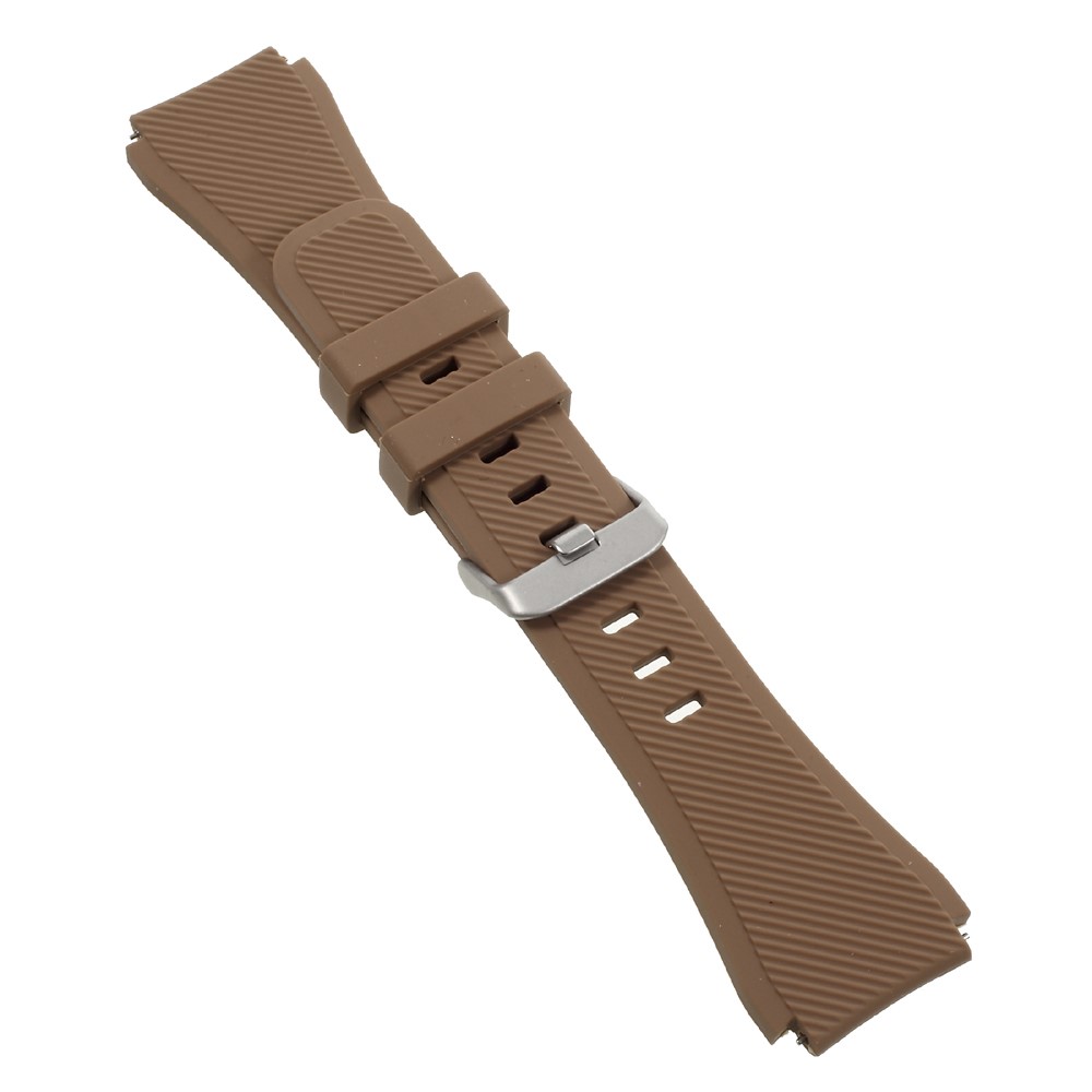 Sports Silicone Bracelet Watch Band for Samsung Gear S3 Classic / Frontier - Brown-4
