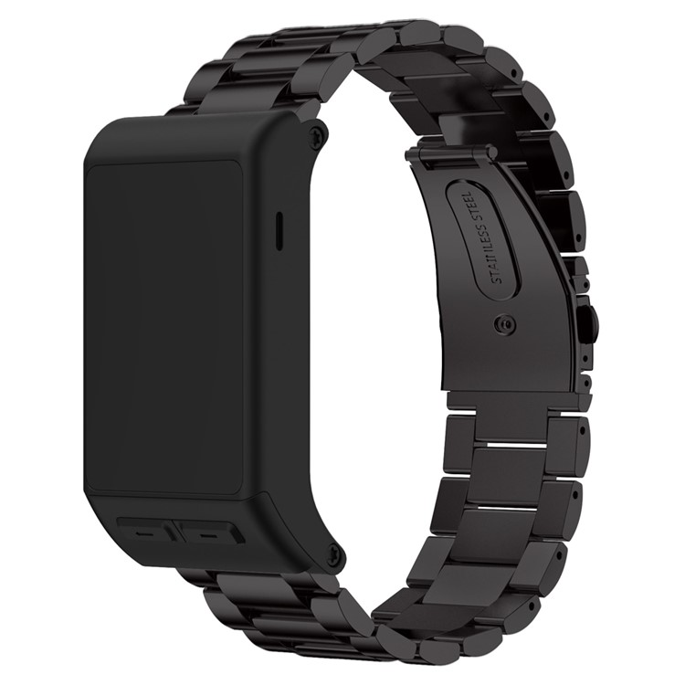 Classic Stainless Steel Watch Band for Garmin Vivoactive HR - Black-2