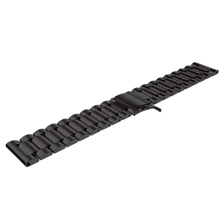 Classic Stainless Steel Watch Band for Garmin Vivoactive HR - Black-4