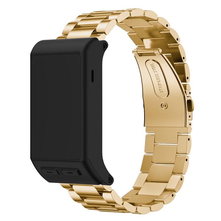 Luxuxarmbandarmbandersatz Des Rostfreien Stahls Für Garmin Vivoactive HR - Goldfarben-2