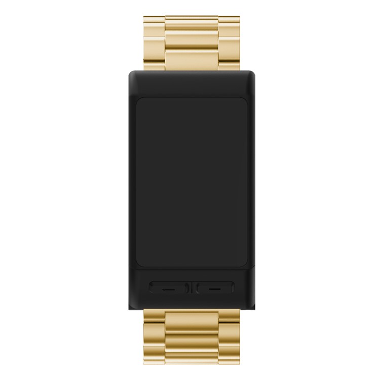 Luxuxarmbandarmbandersatz Des Rostfreien Stahls Für Garmin Vivoactive HR - Goldfarben-3