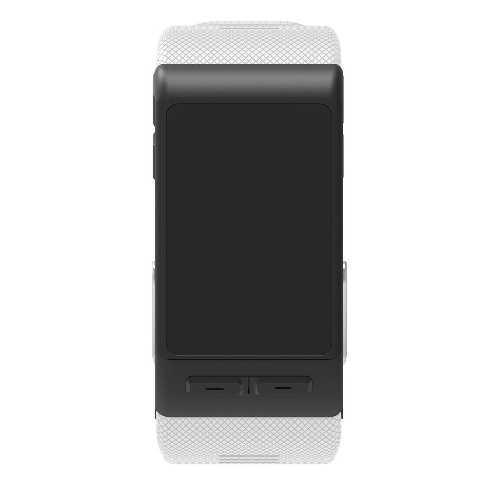 Silicone Watch Band Sport Style Strap for Garmin Vivoactive HR - White-2