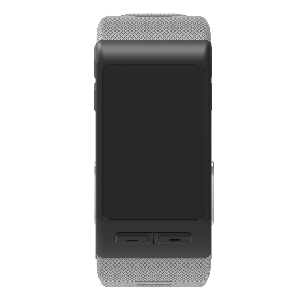 Sport Style Silicone Watch Band Strap for Garmin Vivoactive HR - Grey-3