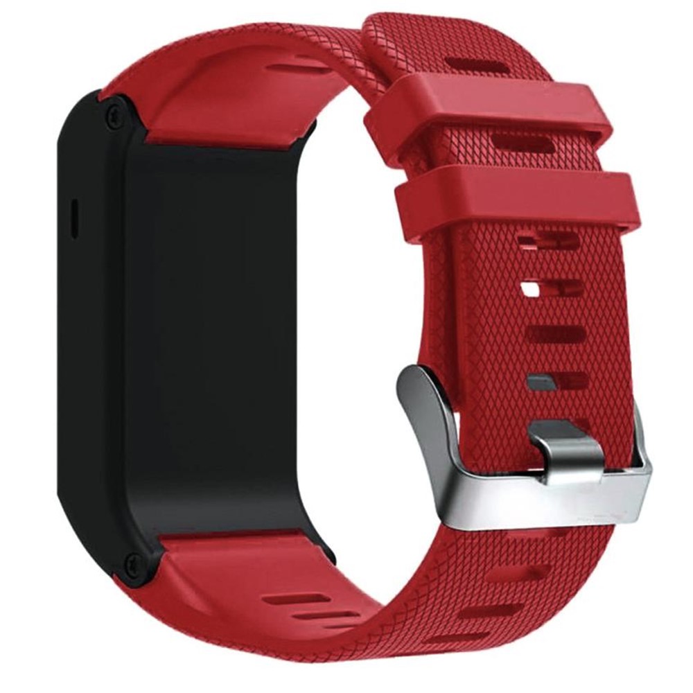 Sport Style Watch Strap Silicone Watchband for Garmin Vivoactive HR - Red-2