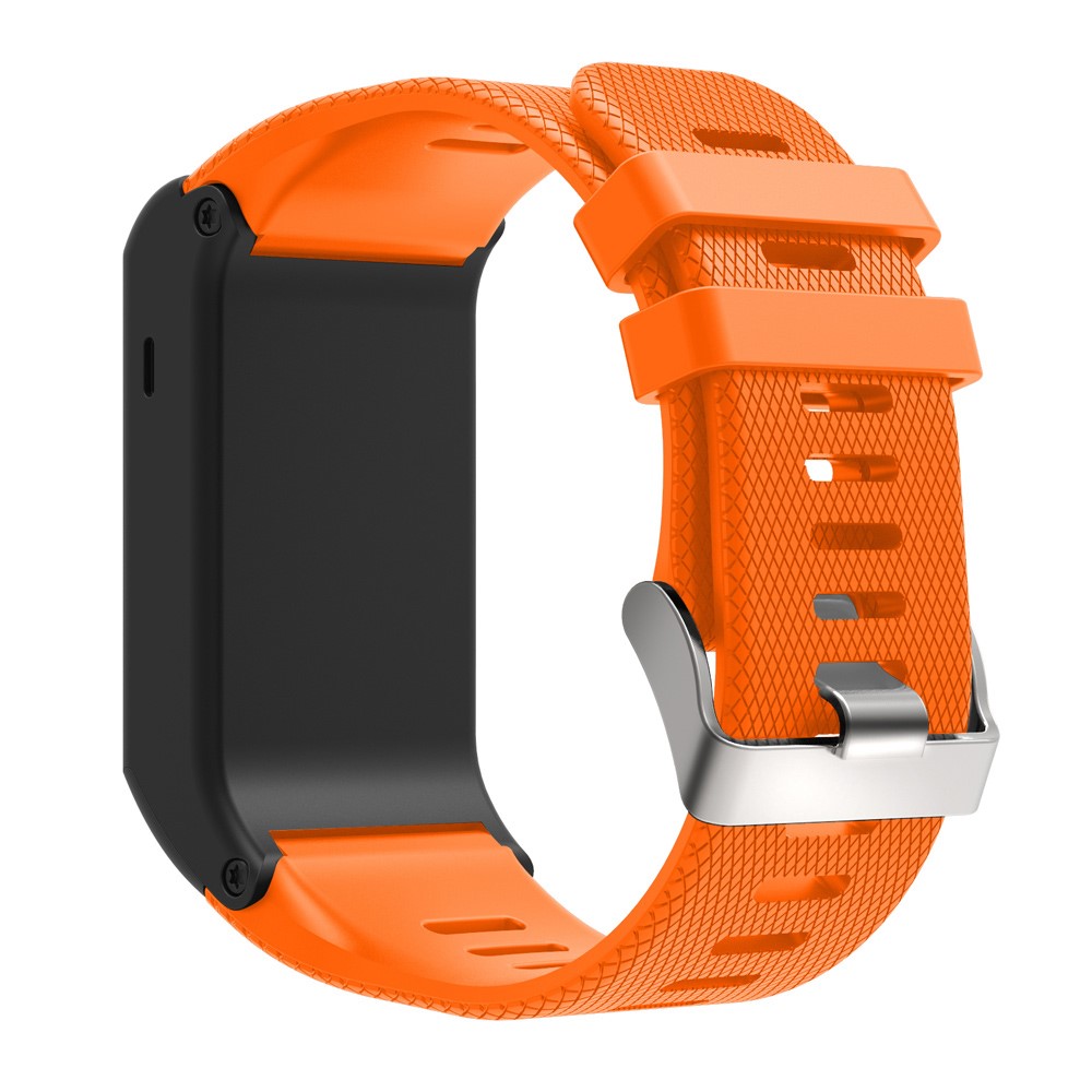 Sport Style Watchband Silicone Watch Strap for Garmin Vivoactive HR - Orange-2