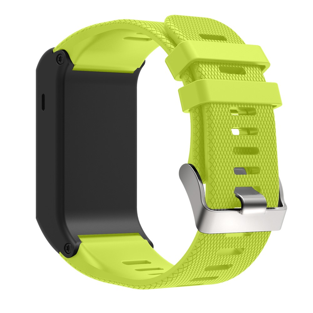 Silicone Sport Style Wrist Watch Strap for Garmin Vivoactive HR - Fluorescent Green-2