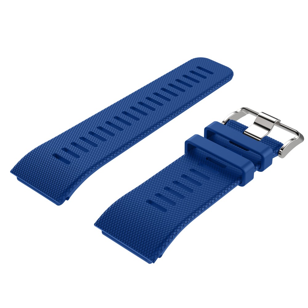 Silikon Sport Style Ersatz Armbanduhr für Garmin Vivoactive HR - dunkelblau-1
