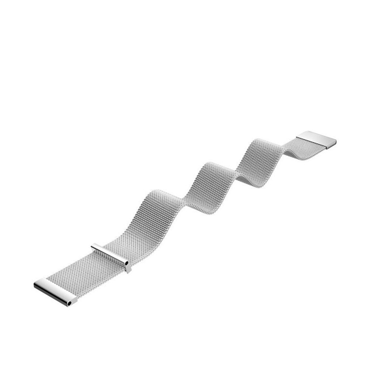 Cinturino Cinturino Magnetico In Acciaio Inossidabile Milanese Con Design A Maglia Per Garmin Vivoattivo HR - Color Argento-2