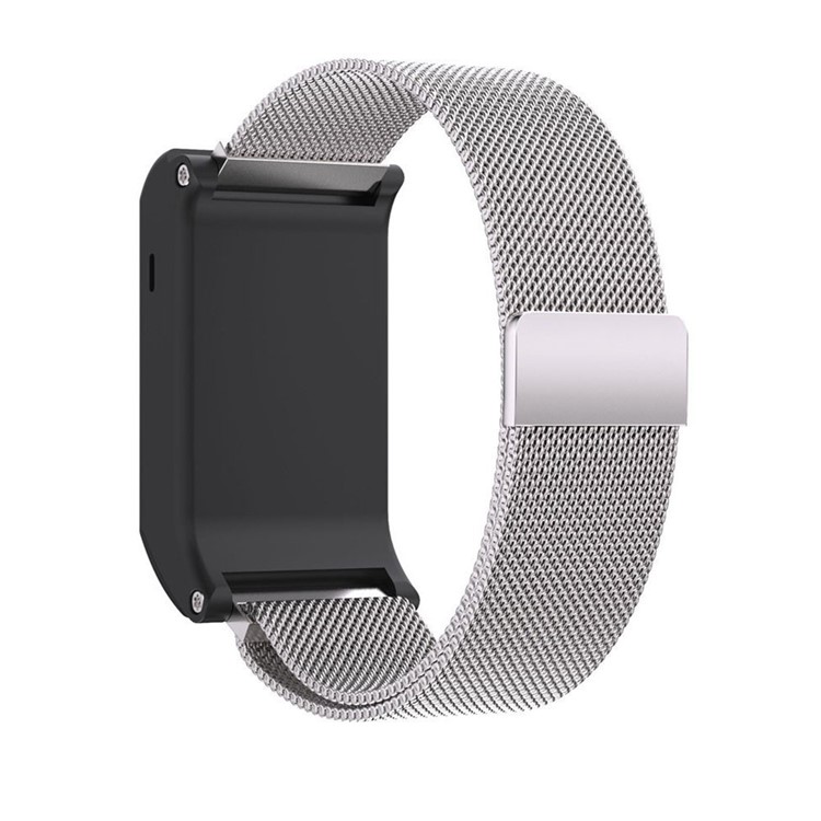 Cinturino Cinturino Magnetico In Acciaio Inossidabile Milanese Con Design A Maglia Per Garmin Vivoattivo HR - Color Argento-3