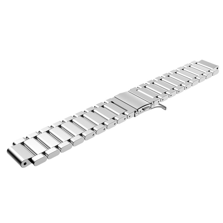 316 Stainless Steel Watch Strap for Garmin Forerunner 630 620 220 230 235 735 - Silver Color-5
