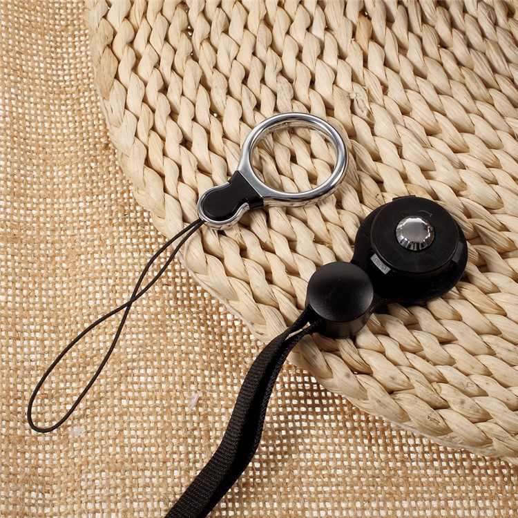 Detachable Long Lanyard Neck Strap for Cell Phone Camera iPod etc - Black-4