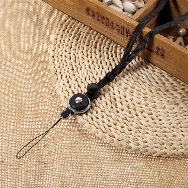 Detachable Long Lanyard Neck Strap for Cell Phone Camera iPod etc - Black-6